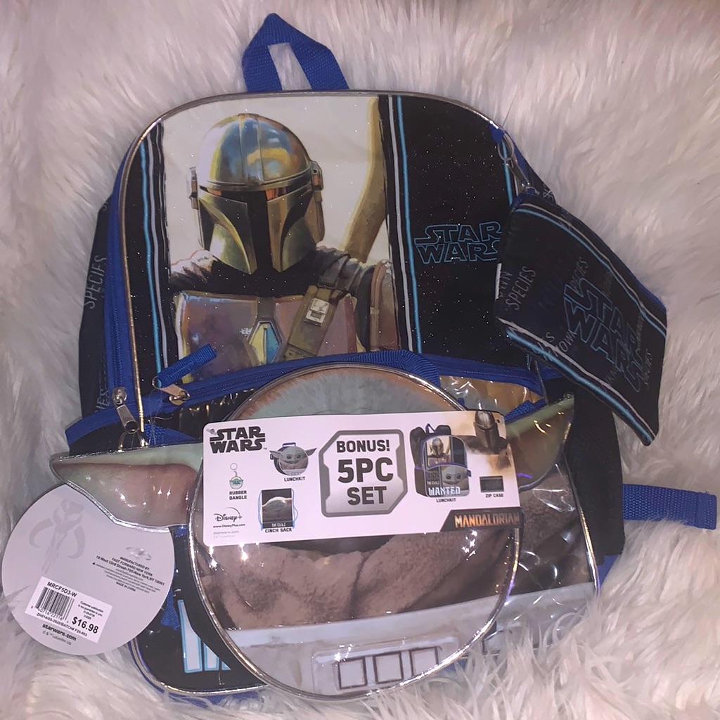 Star Wars Backpack Set